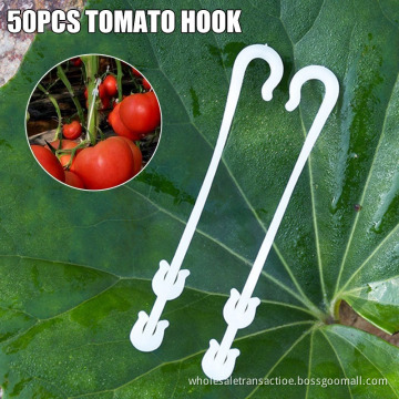 Convenient 50 Pcs Agricultural Ear Hook Farming Tomatoes Greenhouse Clamp Fruit Vegetable Fix